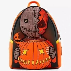 Loungefly Trick 'R Treat‎ Sam Glow In The Dark Halloween Mini Backpack